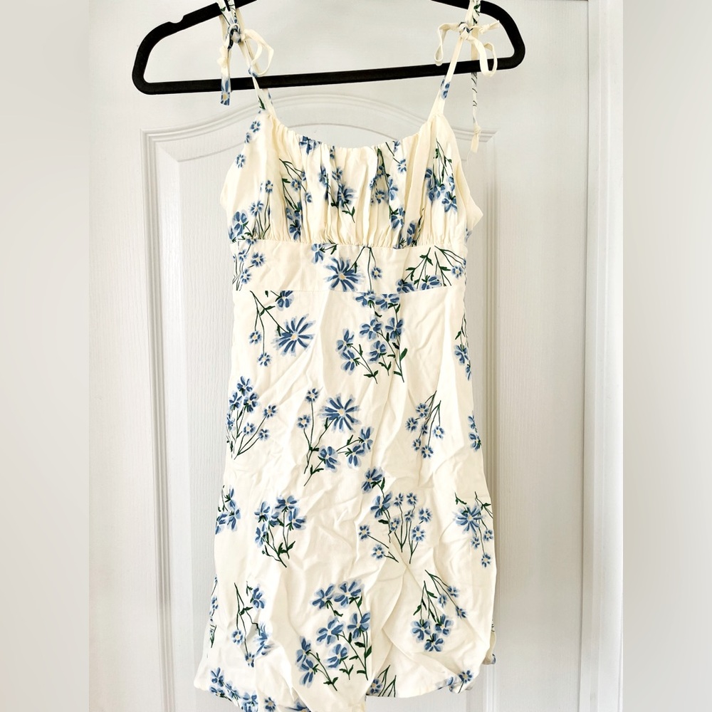 Floral mini dress